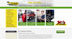 Desktop Screenshot of pacifica.towing-san-francisco.com