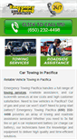 Mobile Screenshot of pacifica.towing-san-francisco.com