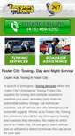 Mobile Screenshot of foster-city.towing-san-francisco.com